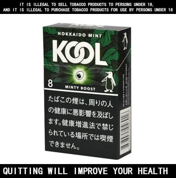Kool Hokkaido Mint Cigarettes 10 Pack Price In Australia