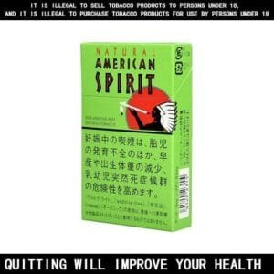 Natural American Spirit Cigarettes organic mint 5mg 10 Pack Price